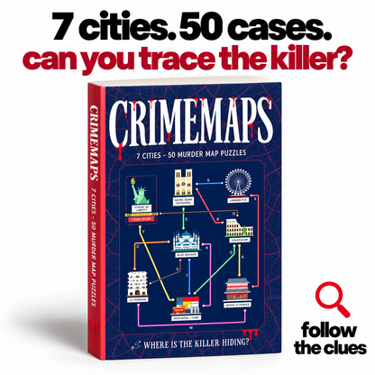 CrimeMaps: 50 Murder Map Puzzles