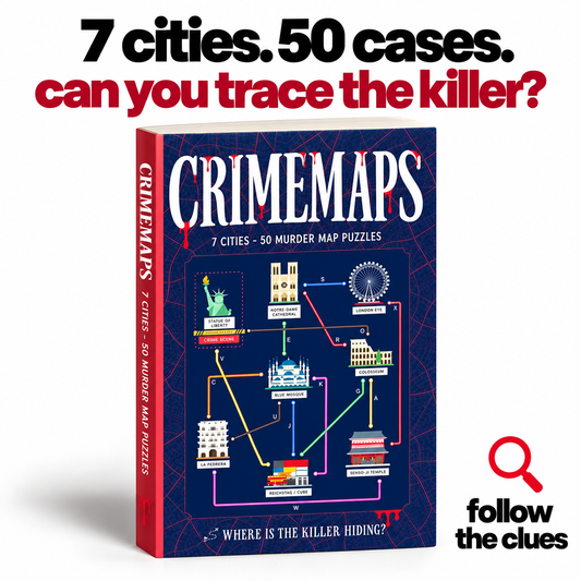 CrimeMaps: 50 Murder Map Puzzles