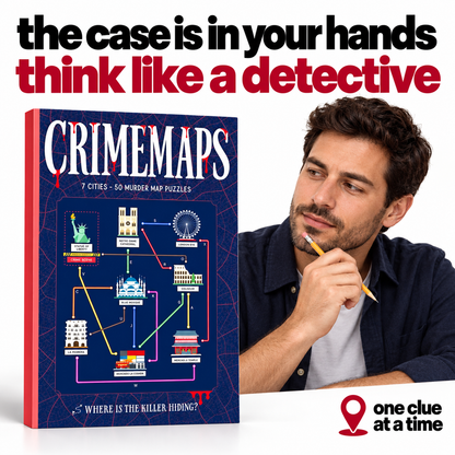 CrimeMaps: 50 Murder Map Puzzles