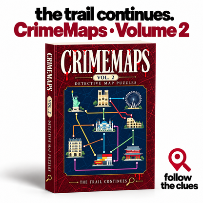 CrimeMaps: 50 Murder Map Puzzles